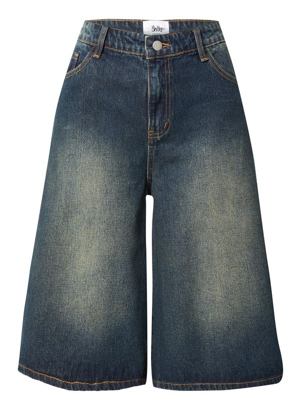 Bella x ABOUT YOU Bella x ABOUT YOU Traperice 'Celina'  bež / tamno plava