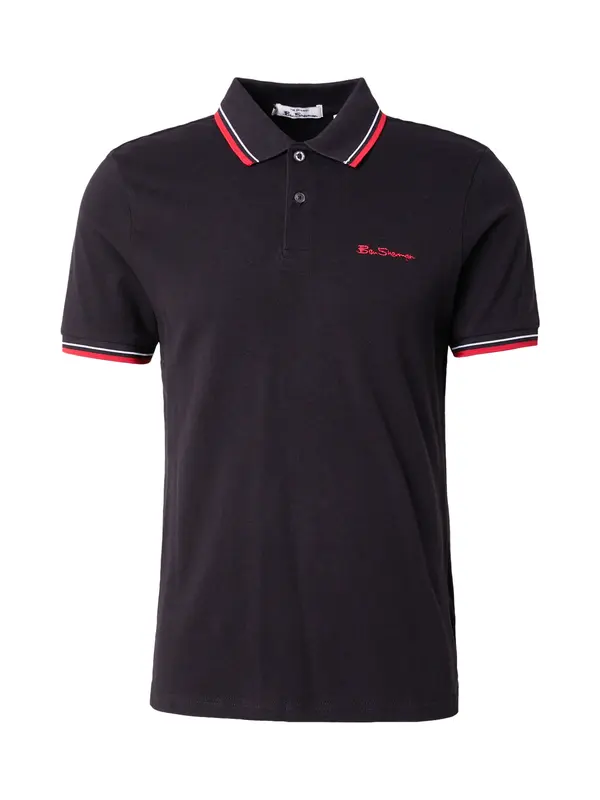 Ben Sherman Ben Sherman Majica  crvena / crna / bijela
