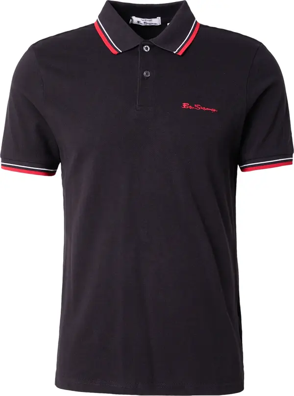 Ben Sherman Ben Sherman Majica  crvena / crna / bijela
