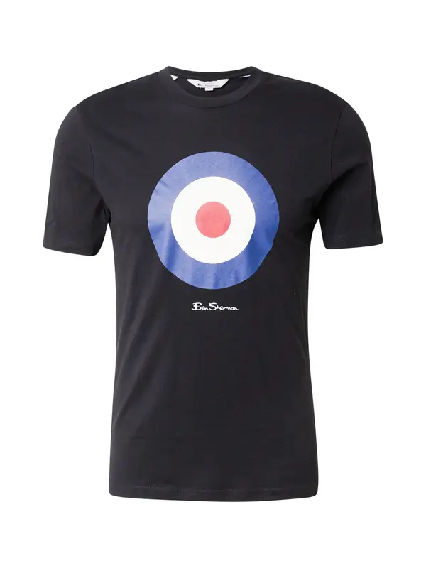 Ben Sherman Ben Sherman Majica 'Signature Target'  plava / crvena / crna / bijela