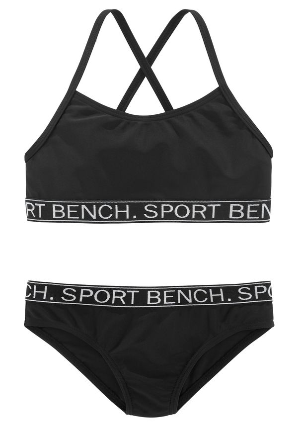 BENCH BENCH Bikini  crna / bijela