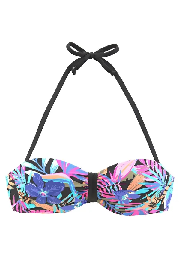 BENCH BENCH Bikini gornji dio  cijan plava / šljiva / roza / crna