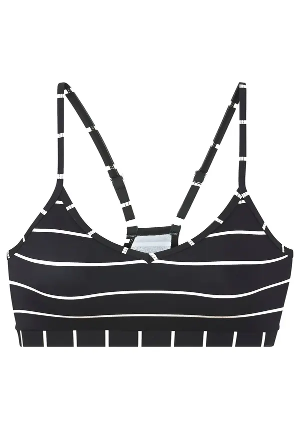 BENCH BENCH Bikini gornji dio  crna / bijela