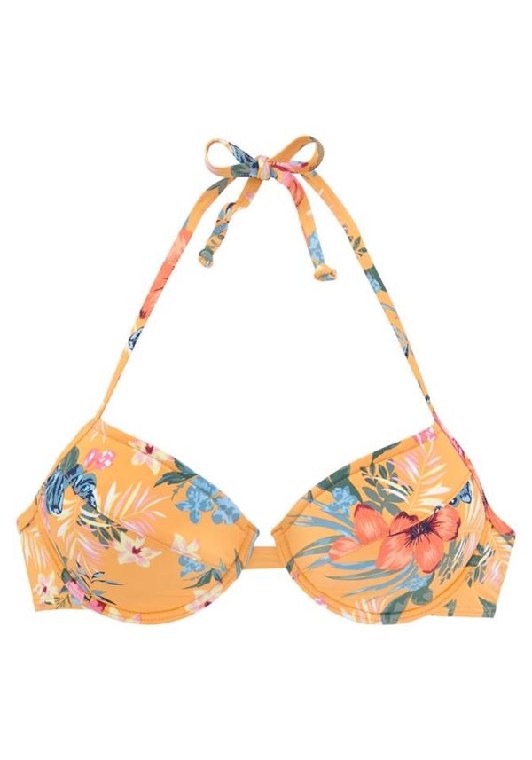 BENCH BENCH Bikini gornji dio 'Maui'  žuta / miks boja