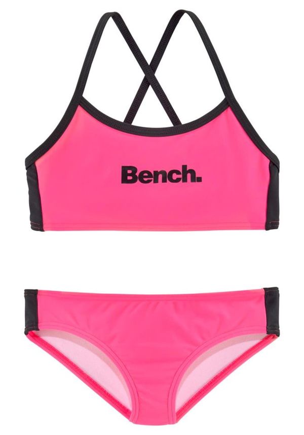 BENCH BENCH Bikini  ružičasta / crna