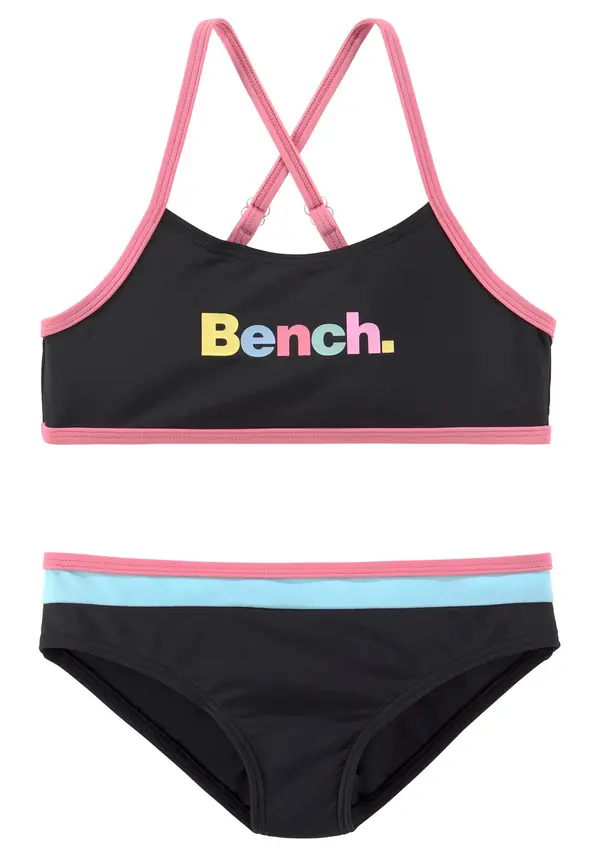BENCH BENCH Bikini  svijetloplava / žuta / svijetloroza / crna