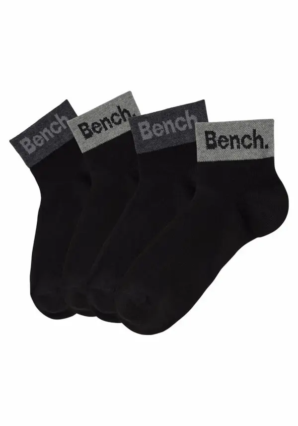 BENCH BENCH Čarape  siva / crna