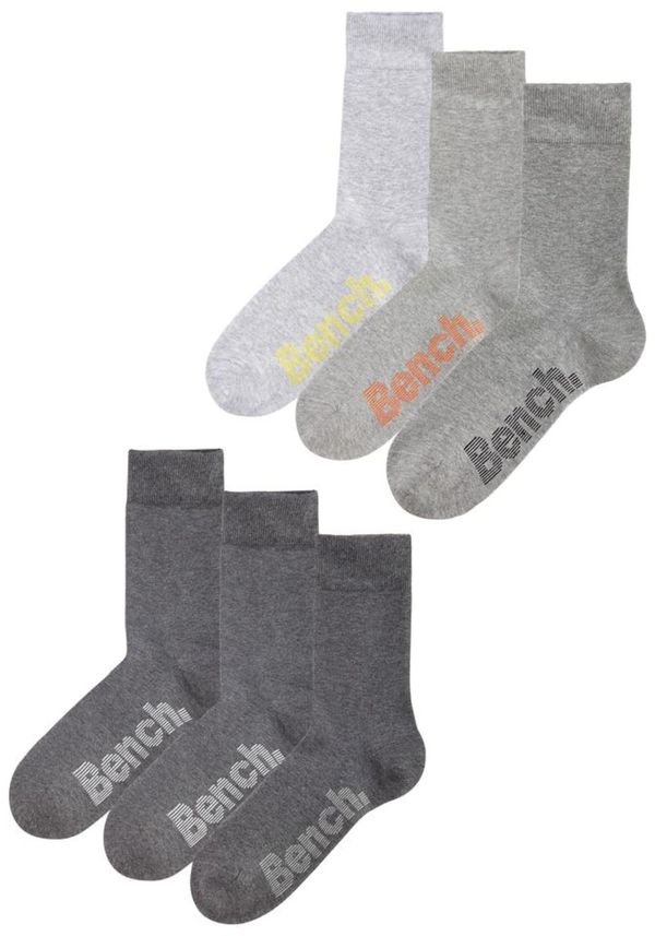 BENCH BENCH Čarape  žuta / antracit siva / siva melange / narančasta
