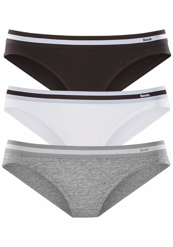 BENCH BENCH Gaće  siva / crna / bijela