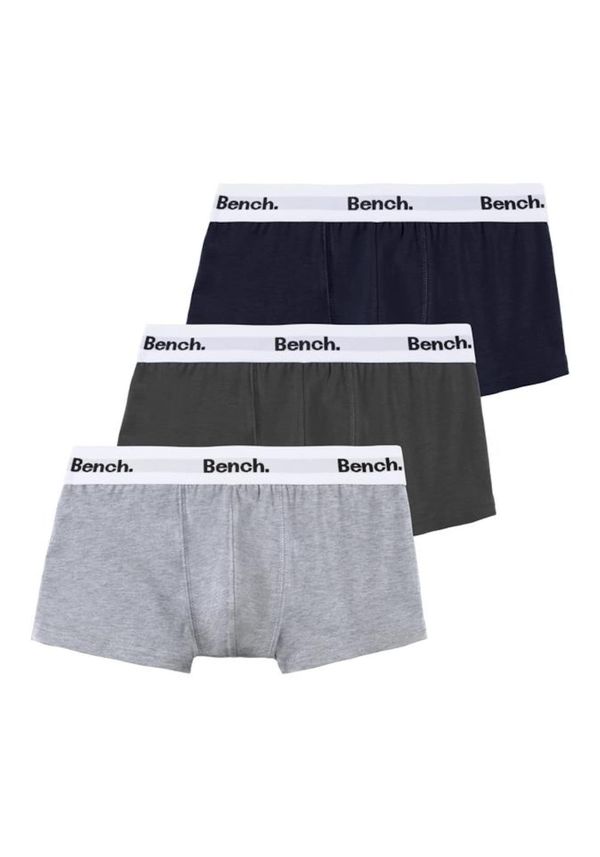 BENCH BENCH Gaće  siva / crna / bijela