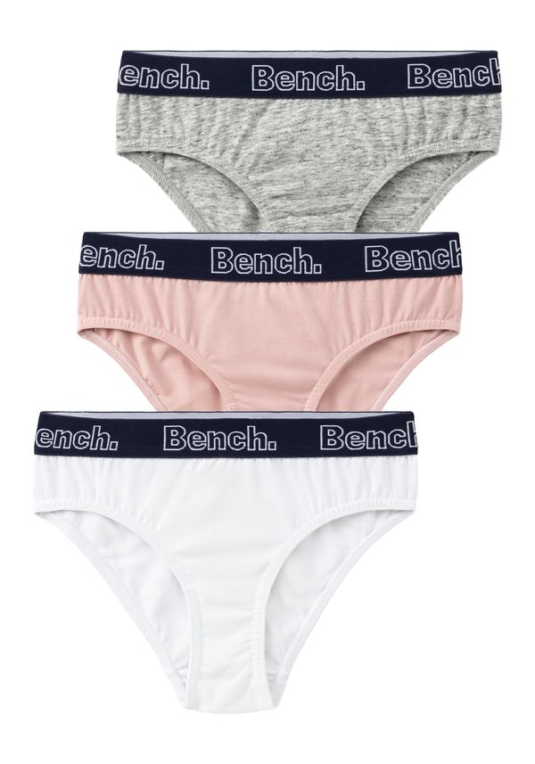 BENCH BENCH Gaće  siva / roza / crna / bijela