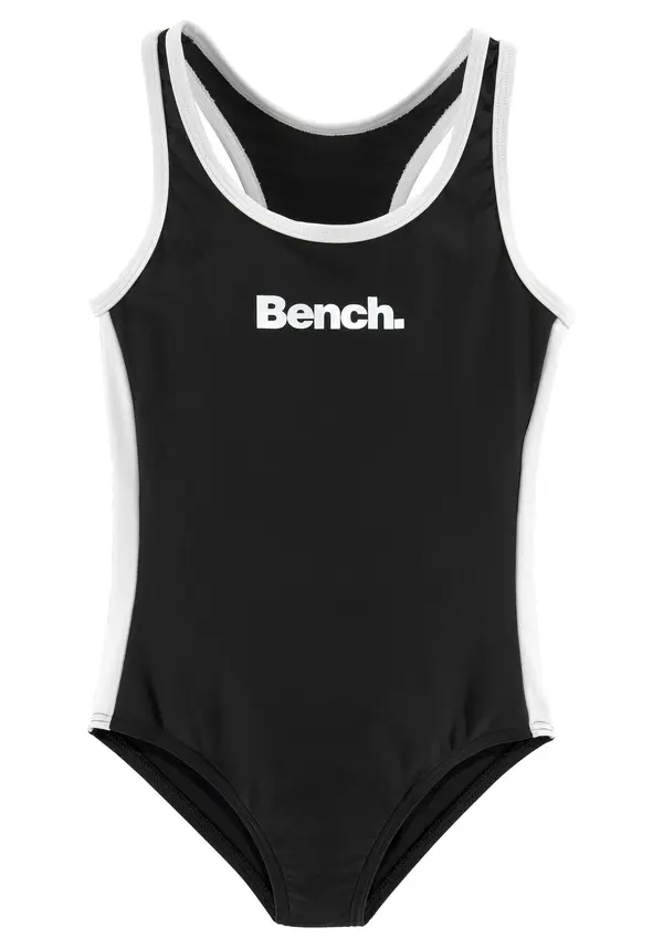 BENCH BENCH Jednodijelni kupaći kostim  crna / bijela