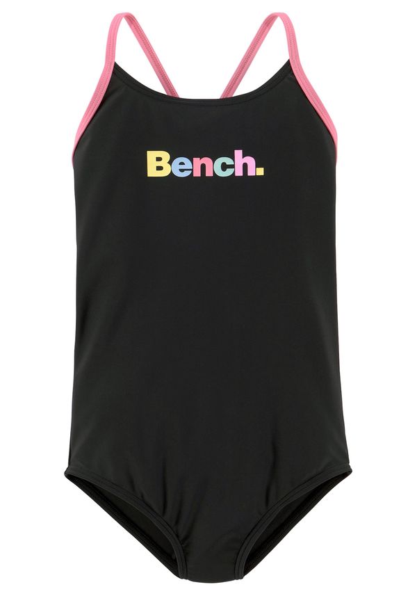 BENCH BENCH Jednodijelni kupaći kostim  svijetložuta / svijetloljubičasta / svijetloroza / crna