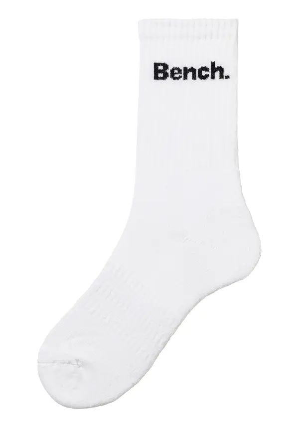 BENCH BENCH Sportske čarape  crna / bijela