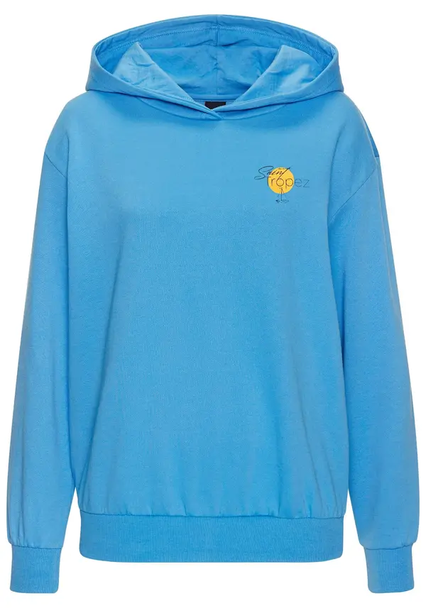 BENCH BENCH Sweater majica  azur / žuta / koraljna / bijela