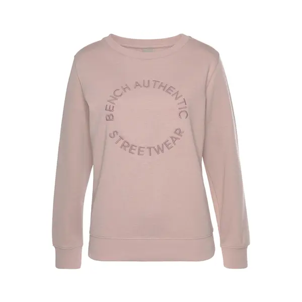 BENCH BENCH Sweater majica  sivkasto ljubičasta (mauve) / prljavo roza
