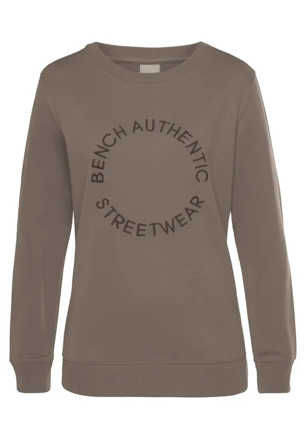 BENCH BENCH Sweater majica  zeleno smeđa