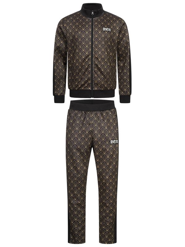 Benlee Benlee Jogging komplet 'Art Deco'  smeđa / crna