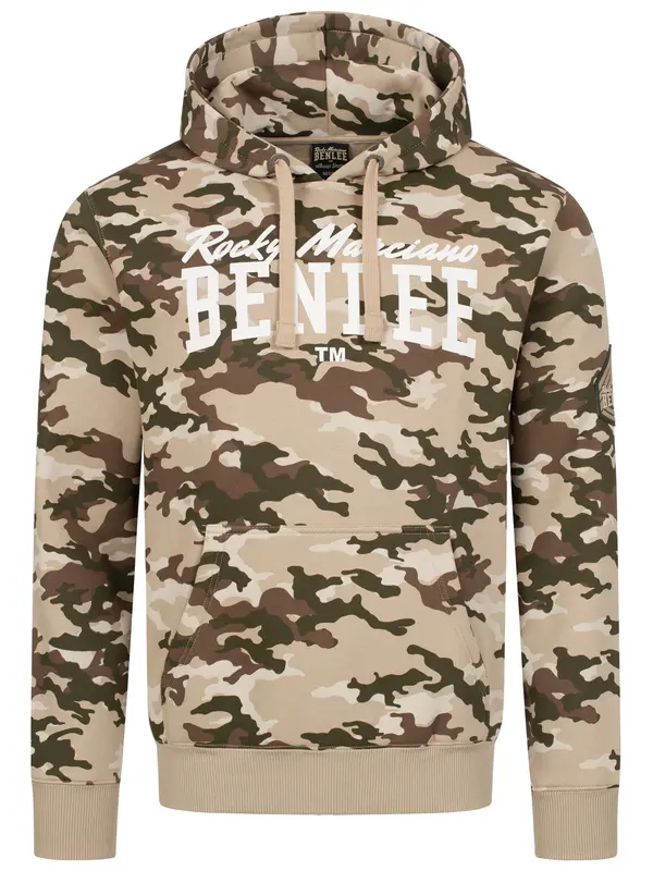 Benlee Benlee Sportska sweater majica 'Carlyn'  smeđa / zelena / bijela