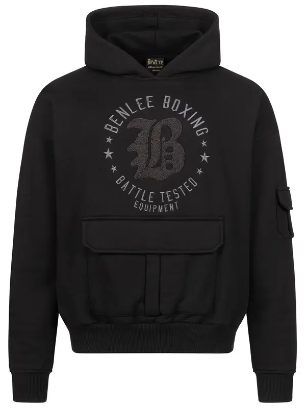 Benlee Benlee Sportska sweater majica 'Mitchell'  siva / crna
