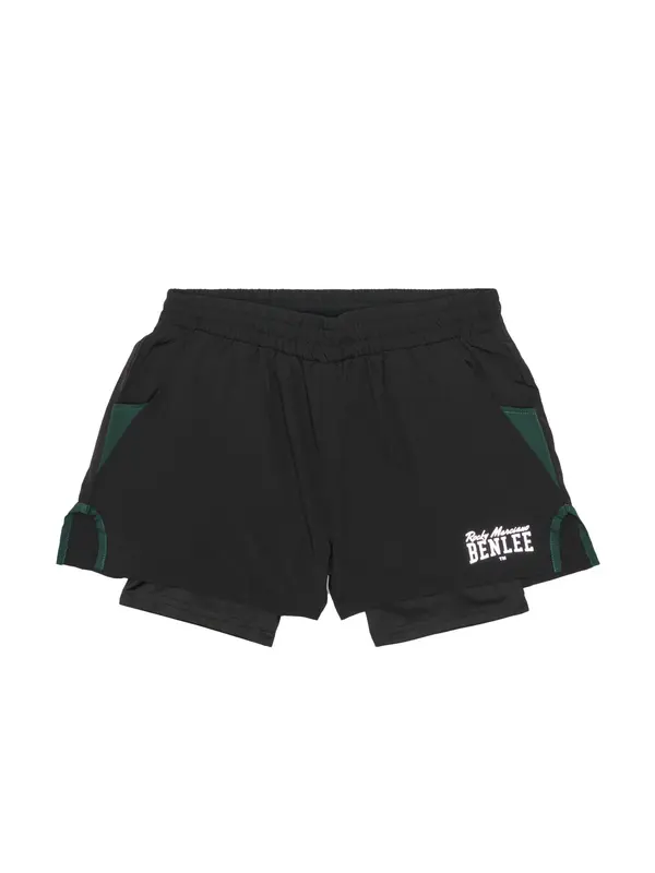 Benlee Benlee Sportske hlače 'Knapton'  zelena / crna / bijela