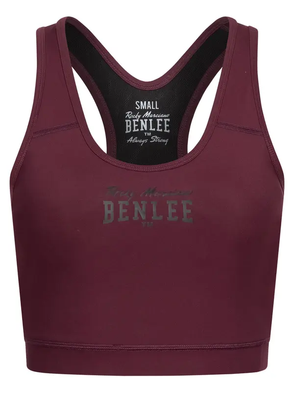 Benlee Benlee Sportski grudnjak 'Kembley'  antracit siva / tamno crvena