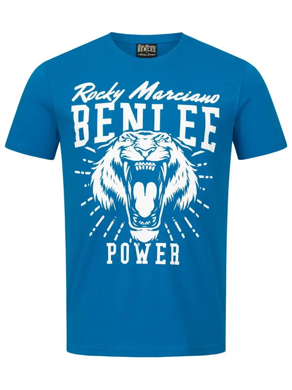 Benlee Benlee Tehnička sportska majica 'Tiger Power'  kraljevsko plava / bijela