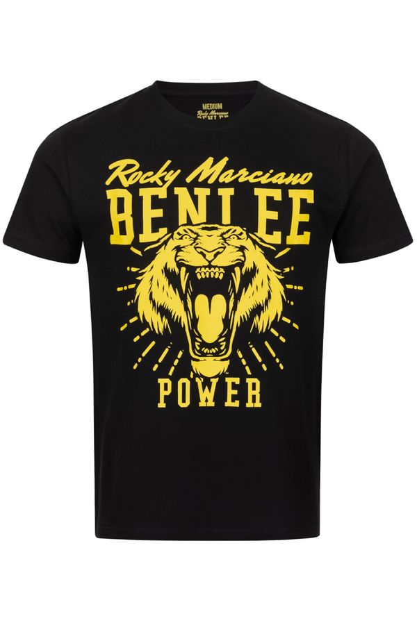 Benlee Benlee Tehnička sportska majica 'TIGER POWER'  svijetložuta / crna