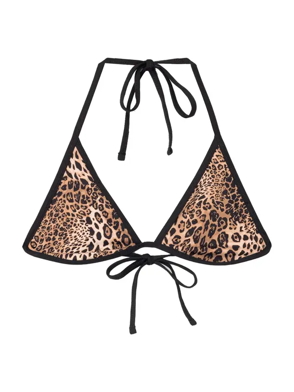 Bershka Bershka Bikini gornji dio  bež / smeđa / crna