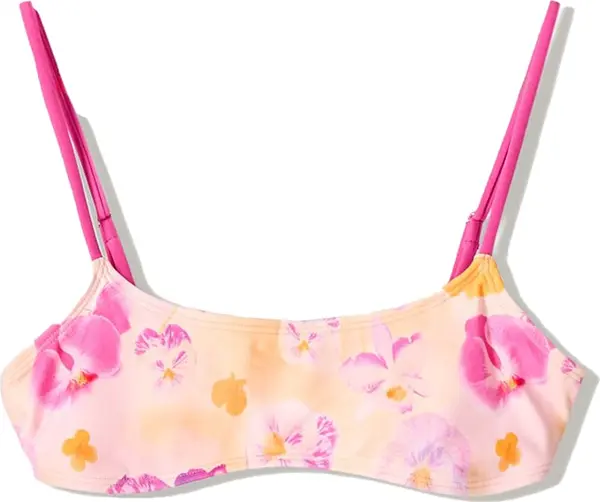 Bershka Bershka Bikini gornji dio  orhideja bijela / pastelno narančasta / roza / roza