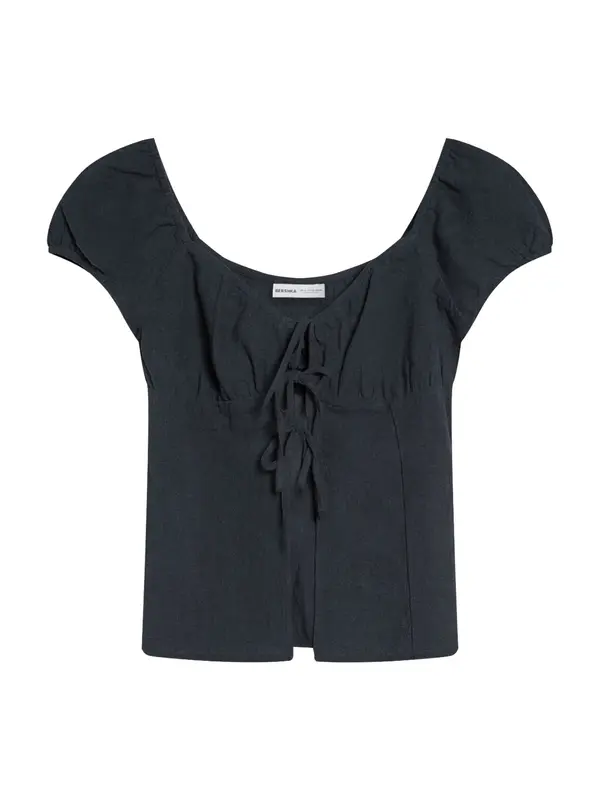 Bershka Bershka Bluza  antracit siva