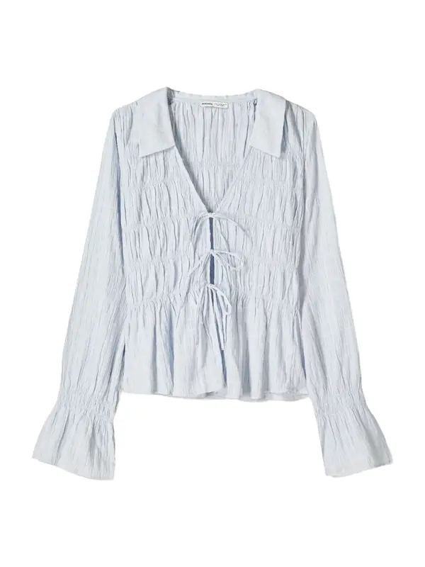 Bershka Bershka Bluza  golublje plava