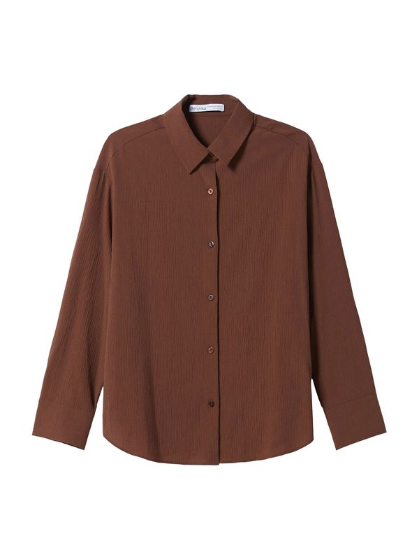 Bershka Bershka Bluza  smeđa