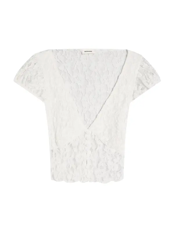 Bershka Bershka Bluza  svijetlobež