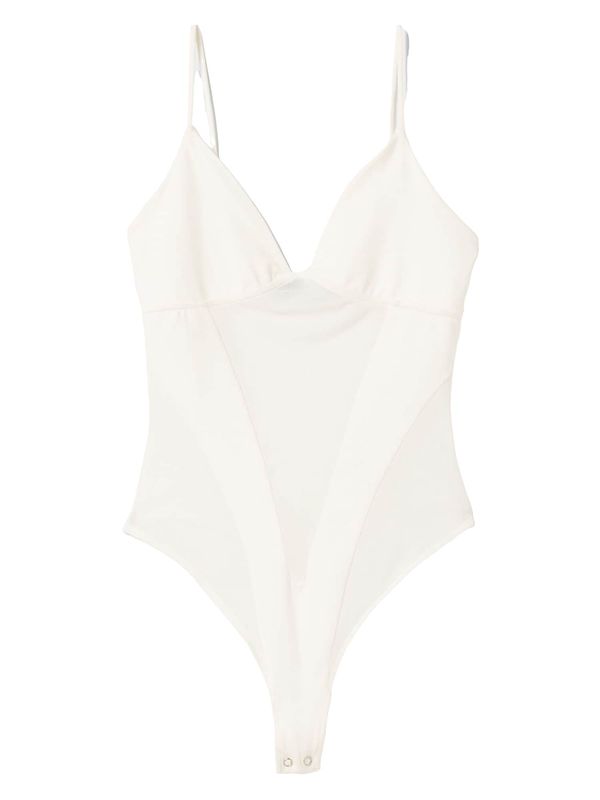 Bershka Bershka Bodi majica  bijela