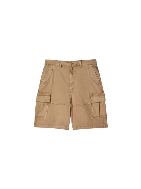 Bershka Bershka Cargo hlače  boja devine dlake (camel)