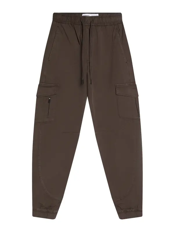 Bershka Bershka Cargo hlače  čokolada