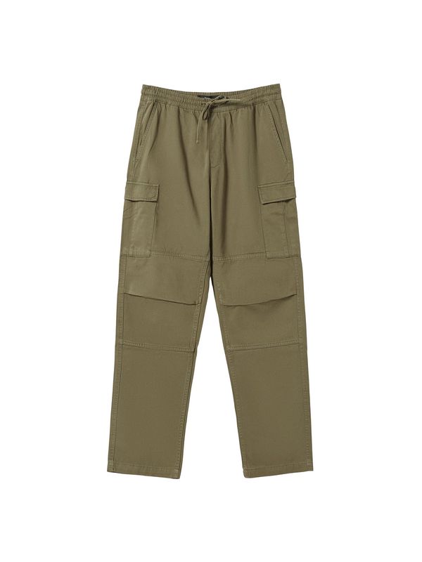 Bershka Bershka Cargo hlače  kaki