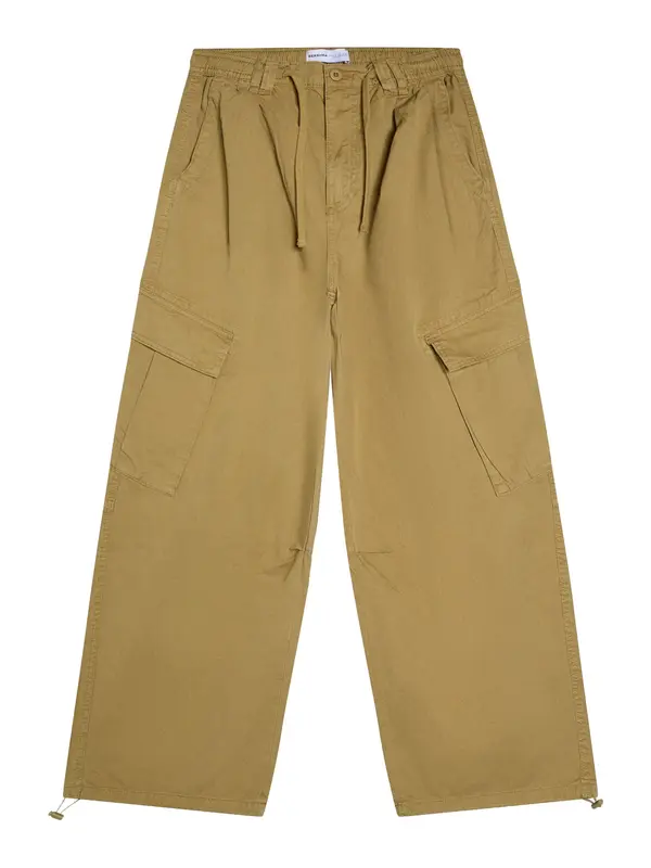 Bershka Bershka Cargo hlače  kaki