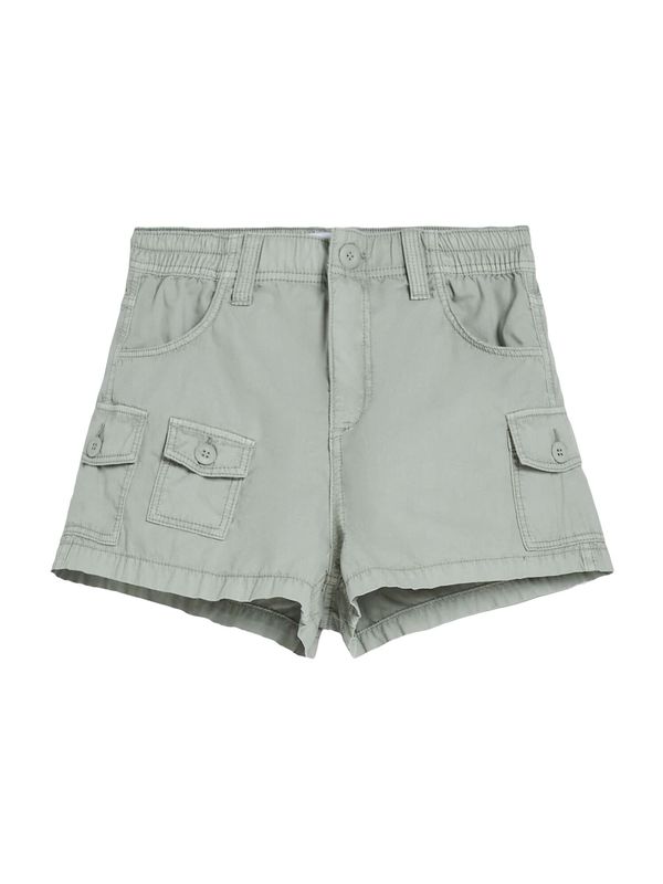 Bershka Bershka Cargo hlače  kaki