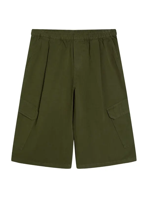 Bershka Bershka Cargo hlače  maslinasta