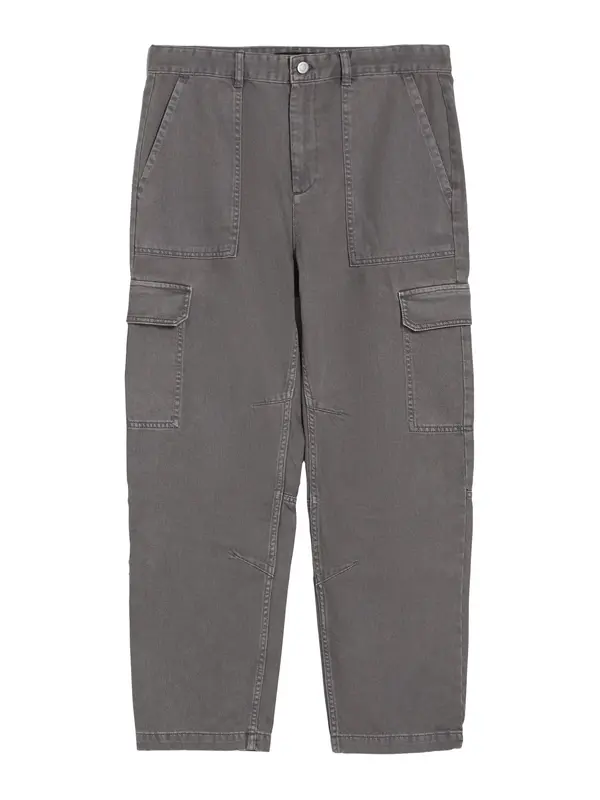 Bershka Bershka Cargo hlače  siva