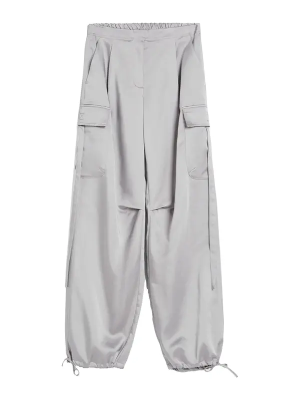Bershka Bershka Cargo hlače  svijetlosiva
