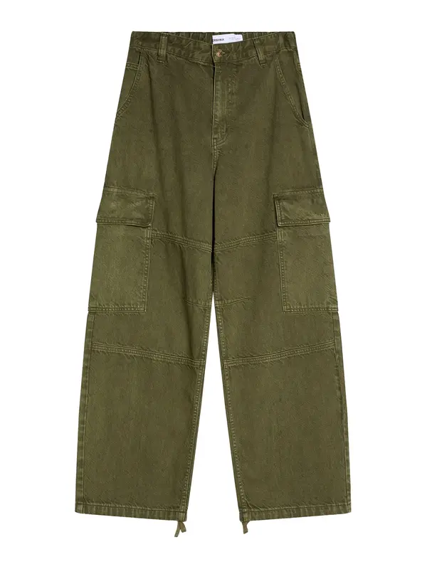 Bershka Bershka Cargo traperice  kaki
