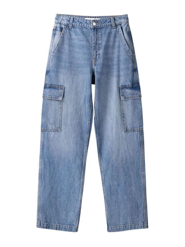 Bershka Bershka Cargo traperice  plava