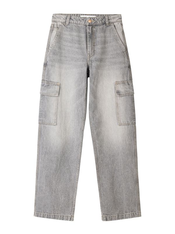 Bershka Bershka Cargo traperice  svijetlosiva