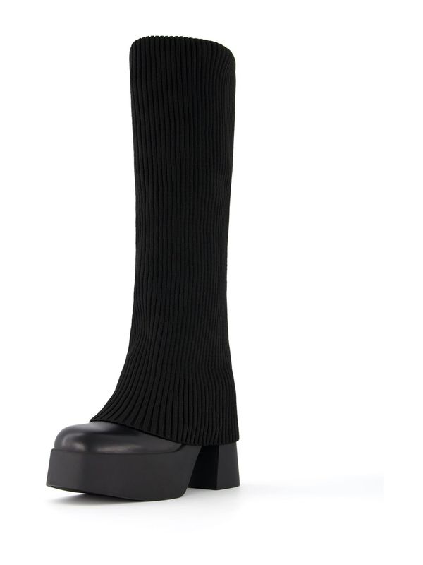 Bershka Bershka Čizme  crna