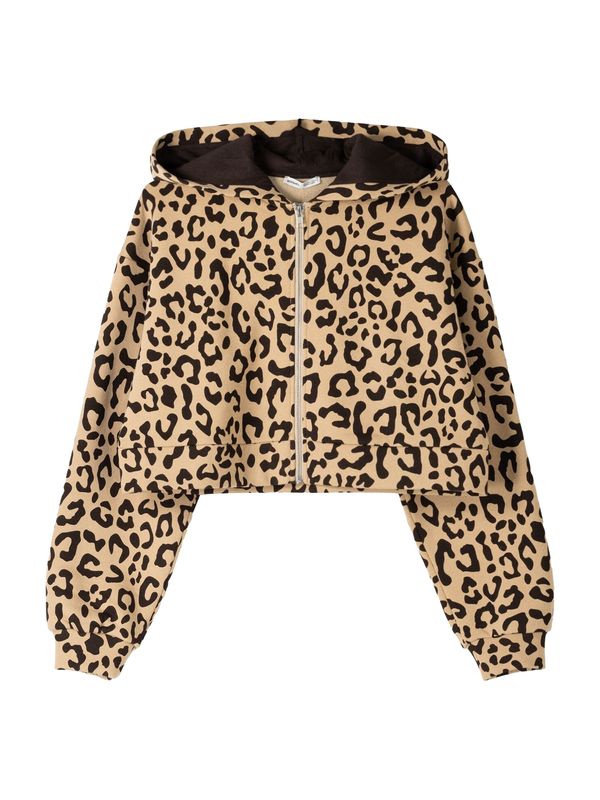 Bershka Bershka Gornji dio trenirke  cappuccino / crna