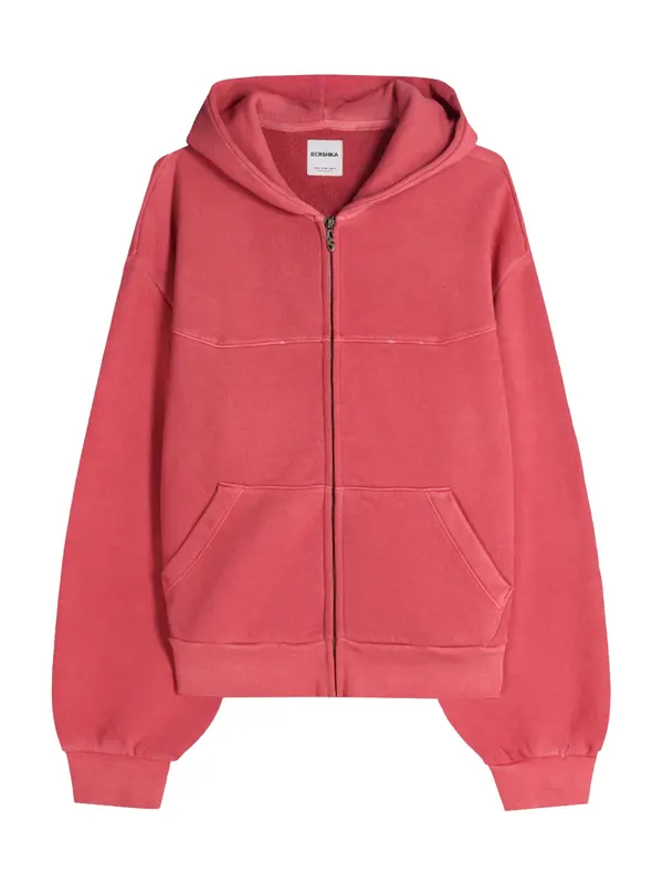 Bershka Bershka Gornji dio trenirke  crvena