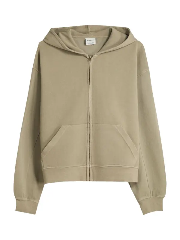 Bershka Bershka Gornji dio trenirke  kameno siva